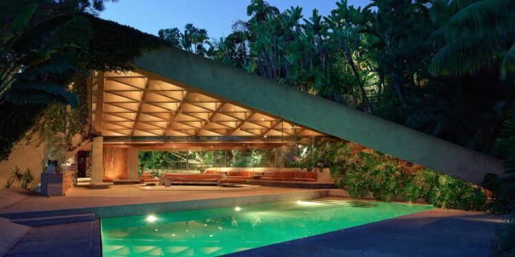Goldstein House de John Lautner é doada ao LACMA | ArchDaily Brasil